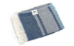 Blue Aquarius Turkish Towel