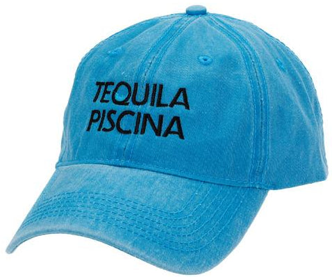 Caribbean Blue Pigment Dyed Twill Cap