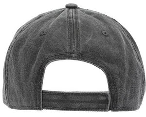 Gray Pigment Dyed Twill Cap