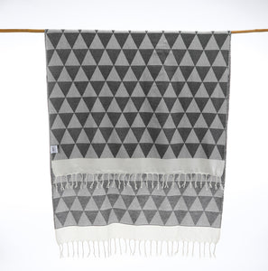 Black Pyramid Beach Turkish Towel