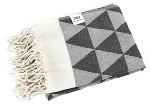 Black Pyramid Turkish Towel
